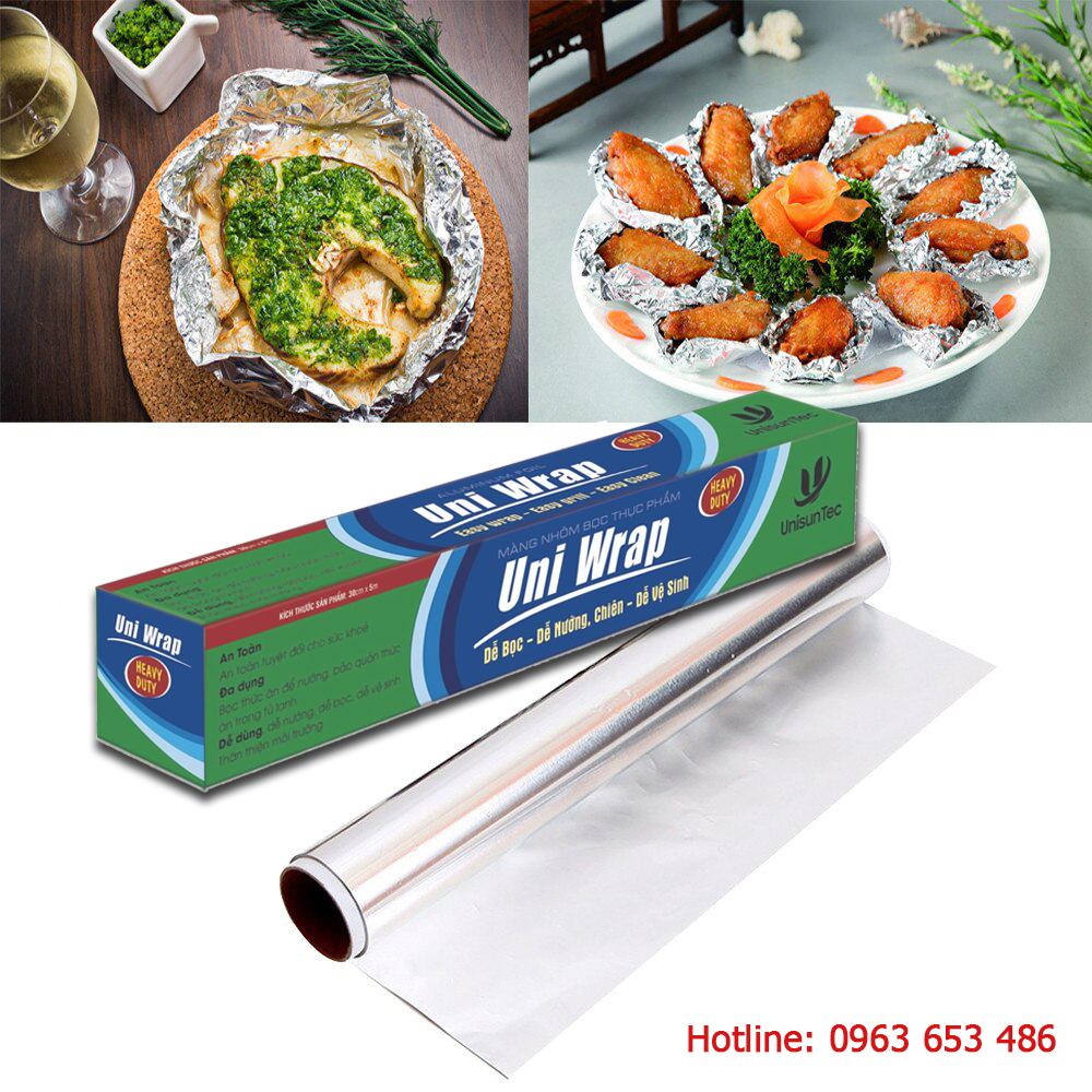 Khay giấy bạc lót nồi chiên không dầu